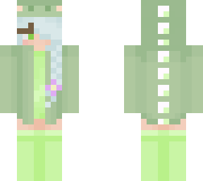 green matching dino skin