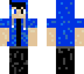 guy with blue hoodie