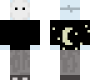 moon man with mask
