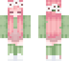 pink hair