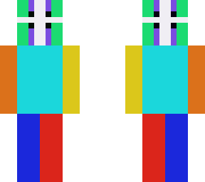 rainbow blob man