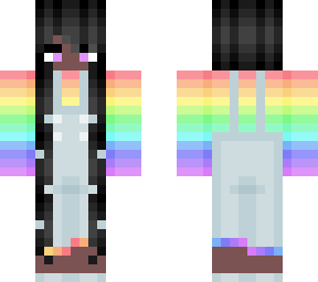 rainbow flower girl