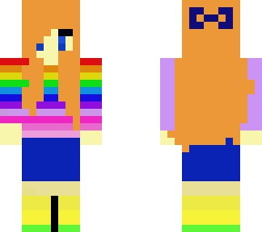 rainbow star(cute girl)