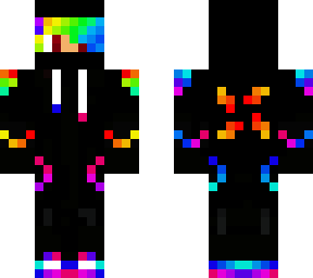 revamped rainbow ninja skin