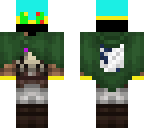 some cool minecraft skin in scouts