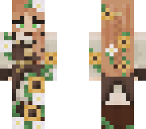 sunflower steampunk girl