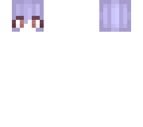 violet hair base red eyes