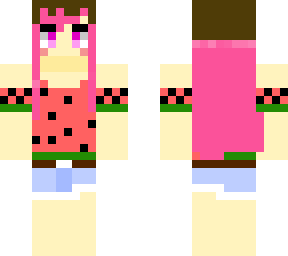 watermelon cute girl