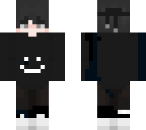 black boy with smily