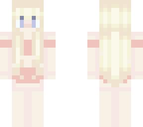 blonde in pink swimwear
