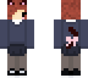blue academia model