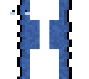 blue color monster