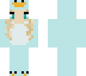 blue duck girl