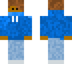blue hoodie kid