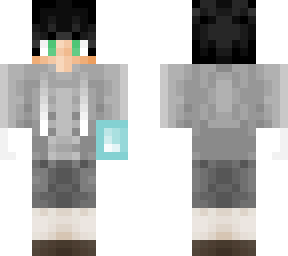 boy in gray