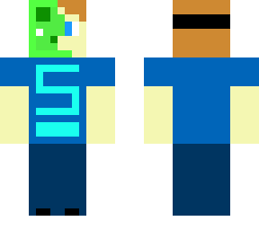 boy with broken slime mask