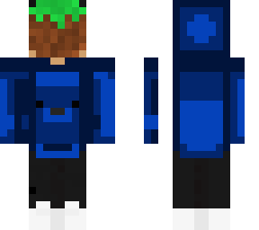 cool boy in hoodie skin
