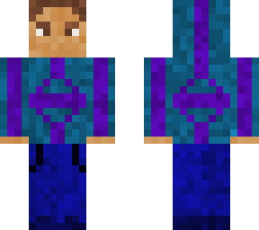 cool boy w hoodie blue and purple