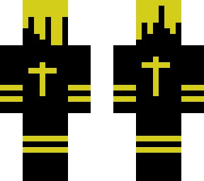 drippy yellow thing guy cross