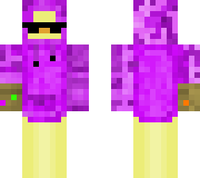 duck glasses purple