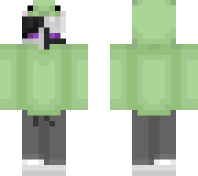 error in a frog hoodie