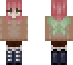 fairy grl with pink hair <3