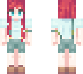 girl with red hair