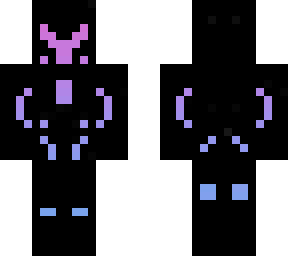 gradient pink and blue warrior (with cool effect) v2