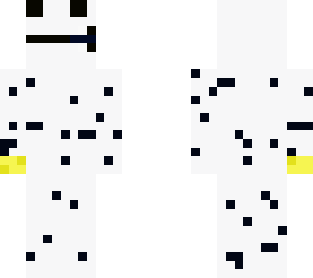 happy man with dots with cheese