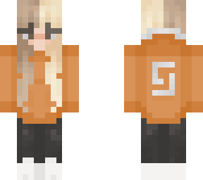 orange hoodie teen