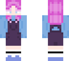 pink haired dungarees part two