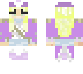 purple nihachu l'manburg skin