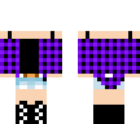 purple plaid