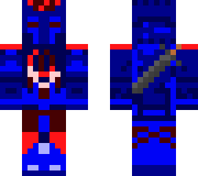 red blue knight