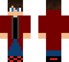 red trench coat
