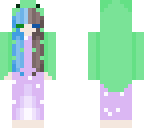 sophi in frog cloak and mushroom dress