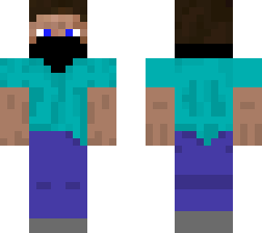 steve with a mask