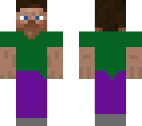 steve with simple clothing