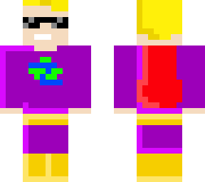 superhero purple