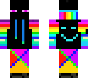 the rainbow enderman gamer
