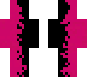 transparent pink skin