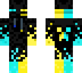 yellow/blue enderman