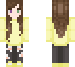 yellow sweater