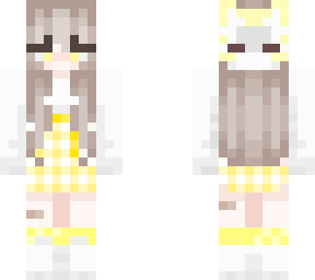 (edited skin) yellow kitsune