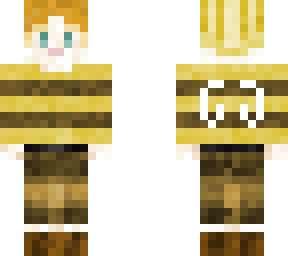 a bee skin for my boyfriend that loves bees <3