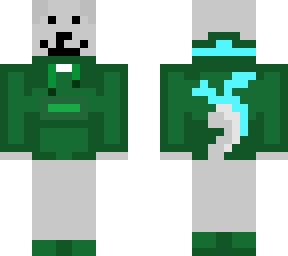 annoying dog in super cool green jaket