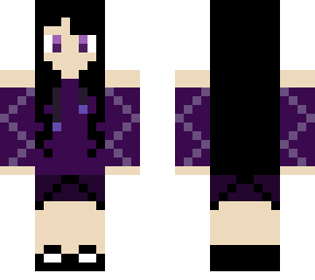 average purple girl