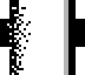 black on white  + grey accent
