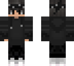 black outfit