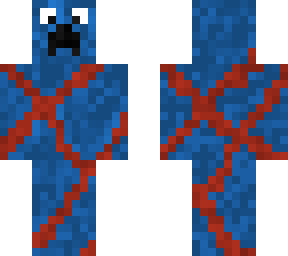 blue and red 1235